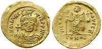 solidus (582–602), Konstantynopol, Aw: Popiersie