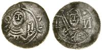 denar (1138–1146), Aw: Półpostać rycerza na wpro