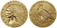 2 1/2 dolara  1913, Filadelfia, typ Indian head,