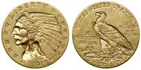 2 1/2 dolara  1915, Filadelfia, typ Indian head,