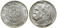 10 złotych 1937, Warszawa, Józef Piłsudski, bard