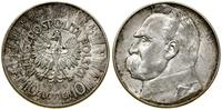 10 złotych 1939, Warszawa, Józef Piłsudski, miej