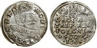 Polska, trojak, 1595