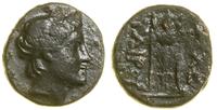 brąz (282–263 pne), Aw: Głowa Apollo w prawo, Rw