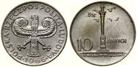 10 złotych 1966, Warszawa, Kolumna Zygmunta – ma