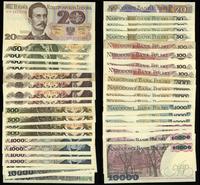 zestaw 23 banknotów 1982–1988, w zestawie: 1 x 2