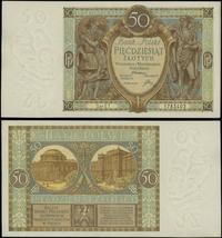 50 złotych 1.09.1929, seria ET. , numeracja 1783