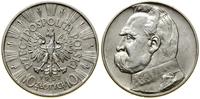 10 złotych 1937, Warszawa, Józef Piłsudski, mone