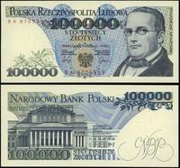 100.000 złotych 1.02.1990, seria BA, numeracja 8