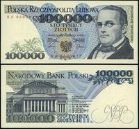 Polska, 100.000 złotych, 1.02.1990