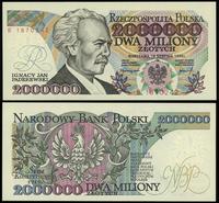 2.000.000 złotych 14.08.1992, seria B, numeracja