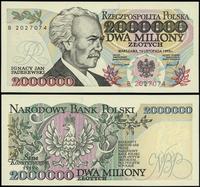 2.000.000 złotych 16.11.1993, seria B, numeracja