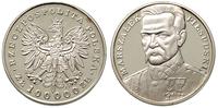 100.000 złotych 1990, USA, Tryptyk - Józef Piłsu