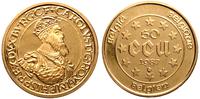 50 ecu 1987, złoto 17.26 g
