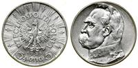 5 złotych 1938, Warszawa, Józef Piłsudski, Parch