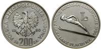 200 złotych 1980, Warszawa, XIII Zimowe Igrzyska