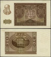 100 złotych 1.03.1940, seria A, numeracja 285405