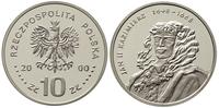 10 złotych 2000, Jan II Kazimierz - popiersie, m