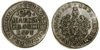 24 grosze maryjne (Mariengroschen) 1693, srebro,