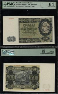 500 złotych 1.03.1940, seria A, numeracja 866973