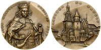 Polska, medal z serii królewskiej koszalińskiego oddziału PTAiN – Władysław Łokietek, 1993