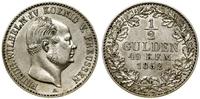 Niemcy, 1/2 guldena, 1852 A