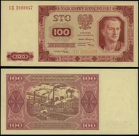 100 złotych 1.07.1948, seria IE, numeracja 20009