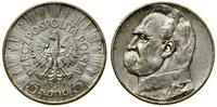 5 złotych 1938, Warszawa, Józef Piłsudski, małe 