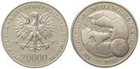 20.000 złotych 1989, PRÓBA-NIKIEL Mistrzostwa św