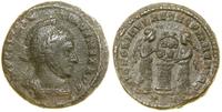 follis (318–319), Ticinum, Aw: Popiersie cesarza