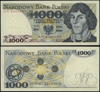 1.000 złotych 2.07.1975, seria AM, numeracja 836