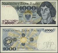 1.000 złotych 2.07.1975, seria AY, numeracja 090