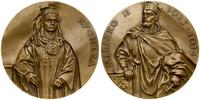 Polska, medal z serii królewskiej koszalińskiego oddziału PTAiN – Mieszko II, 1986