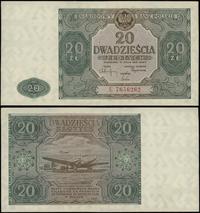 20 złotych 15.05.1946, seria E, numeracja 765626