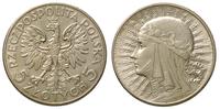 5 złotych 1932 bez znaku, Anglia, Głowa kobiety,