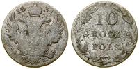 Polska, 10 groszy, 1831 KG