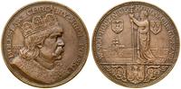 Polska, medal wybity na 900. Rocznicę Koronacji Bolesława Chrobrego, 1924