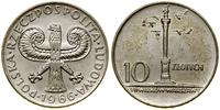 10 złotych 1966, Warszawa, Kolumna Zygmunta – ma