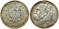 10 złotych 1938, Warszawa, Józef Piłsudski, rzad