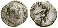 denar (124–125), Rzym, Aw: Popiersie cesarza w p