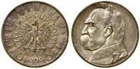 5 złotych 1938, Warszawa, Józef Piłsudski, patyn