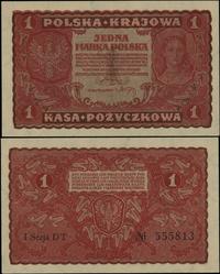 1 marka polska 23.08.1919, seria I-DT, numeracja