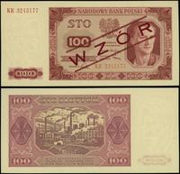 100 złotych 1.07.1948, seria KR, numeracja 32451