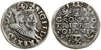 Polska, trojak, 1595