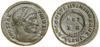 follis 324, Tessaloniki, Aw: Głowa cesarza w pra