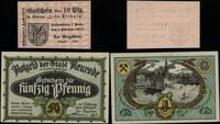 zestaw 2 banknotów 1917–1921, 10 fenigów ważne o