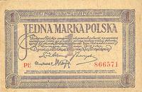 1 marka polska 17.05.1919, seria PE