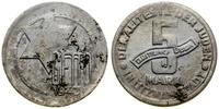 5 marek 1943, Łódź, magnez, 0.94 g, moneta umyta