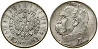 10 złotych 1935, Warszawa, Józef Piłsudski, bard