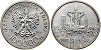 100.000 złotych 1990, USA, Solidarność 1980–1990